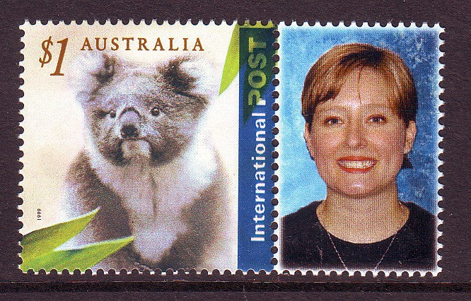 Sg#2061 Scott# $1 Koala Int'l with Label
