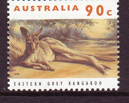 Sg#1368 Scott#1284 90c Grey Kangaroo