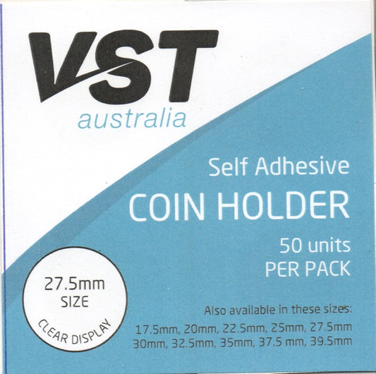 Coin Holder VST Self Adhesive Type 25mm