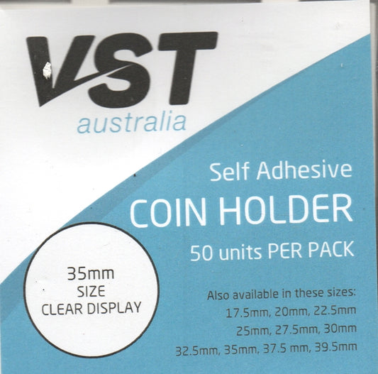 Coin Holder VST Self Adhesive Type 35mm