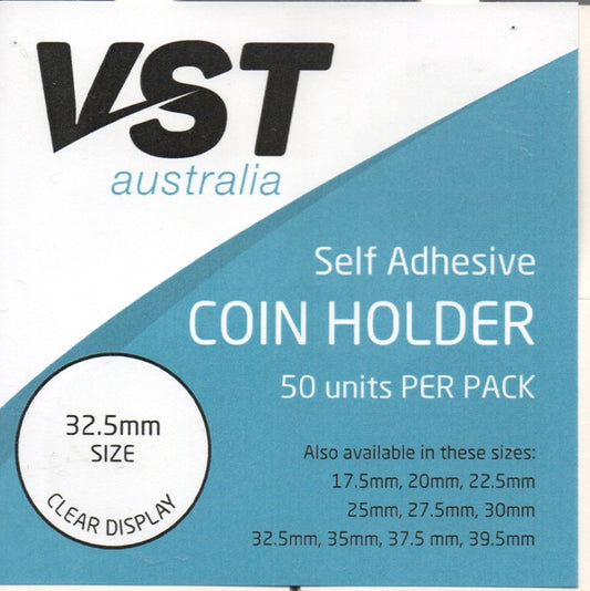 Coin Holder VST Self Adhesive Type 32.5mm