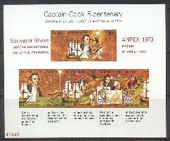 Sg#465MSa Scott#N/A Cook ANPEX Mini-sheet