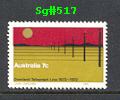 Sg#517 Scott#526 7¢ Overland Telegraph