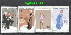 Sg#641-44 Scott#655-58 Performing Arts [4]