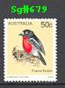 Sg#679 Scott#718 Bird - 50¢ Flame Robin