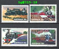 Sg#715-18 Scott#707-10 Steam Locomotives