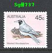 Sg#737 Scott#736 Bird - 45¢ Woodswallow