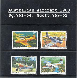 Sg#761-64 Scott#759-62 Australian Aircraft [4]