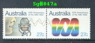 Sg#847-48 Scott#830-01 ABC Anniversary