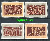 Sg#866-69 Scott#853-56 Aboriginal Culture