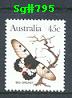 Sg#795 Scott#877 Australian Butterflies