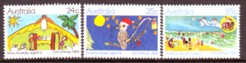 Sg#895-97 Scott#882-84 1983 Christmas