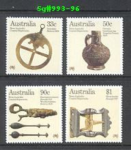 Sg#993-96 Scott#963-66 Australian Bicentennial III