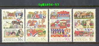 Sg#1054-57 Scott#1019-22 Agricultural Shows