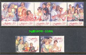 Sg#1098-1104 Scott#1044-46 1987 Christmas