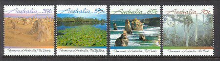 Sg#1161-64 Scott#1098-11 Panorama of Australia