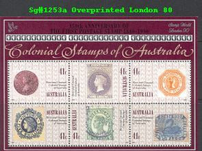 Sg#1253 Scott#1180g Colonial Stamps M/s