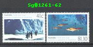 Sg#1261-62 Scott#1182-83 Antarctic Co-operation