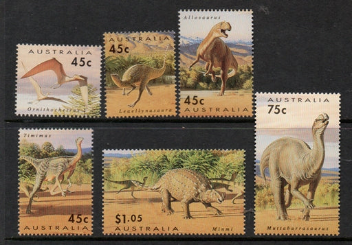 Sg#1423-28 Scott#1342-7 Dinosaurs