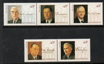 Sg#1470a Scott#1380 Wartime Prime Ministers