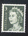 Sg#384  Scott#396  3¢ Green QEII