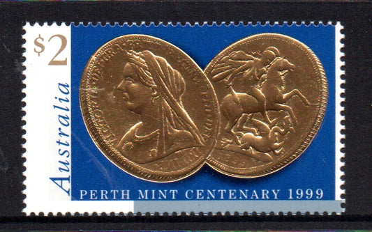 Sg#1881 Scott#1758 Perth Mint Centenary