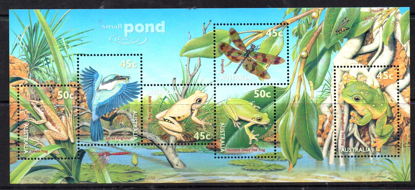 Sg#1913 Scott#1790 Small Pond Life M/Sheet