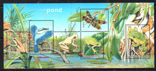 Sg#1913 Scott#1790 Small Pond Life M/Sheet