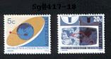 Sg#417-18 Scott#431-32 World Weather Watch