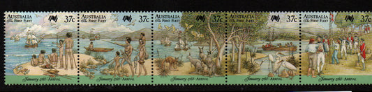 Sg1105a Australian Bi-Cent Arrival First Fleet