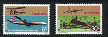 Sg#477-78 Scott#491-92 QANTAS