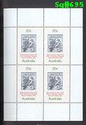 Sg#695 Scott#687a Stamp Week Mini-sheet