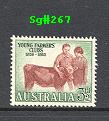 Sg#267 Scott#262 3½d Young Farmers