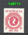 Sg#271 Scott#266 3d Tasmanian Stamp Centenary