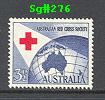 Sg#276 Scott#271 3½d Red Cross