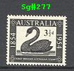 Sg#277 Scott#274 3½d WA Stamp Centenary