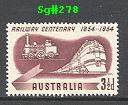 Sg#278 Scott#275 3½d Steam Railways