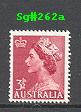 Sg#262a Scott#292 3½d Red QEII