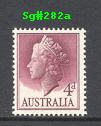 Sg#282a Scott#294 4d Claret QEII [1957]