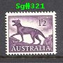 Sg#321 Scott#325 1/2d Tiger