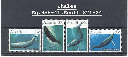 Sg#838-41 Scott#821-24 Whales [4]