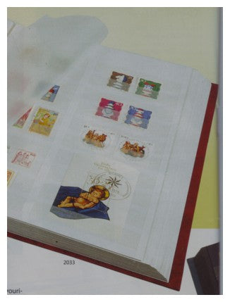 PRINZ Sixteen White  Page Stock Book = 32 sides