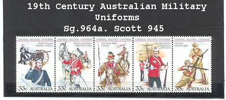 Sg#964a Scott#945 Military Uniforms