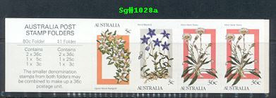 Sg#1028a Scott#996a 80¢ Wildflowers Pane