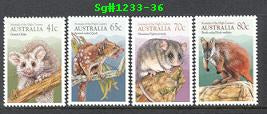 Sg#1233-36 Scott#1166-69 Animals of High Country