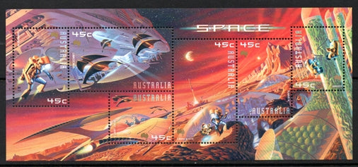 Sg#2049 Scott#1914 Space Fantasy Sheetlet