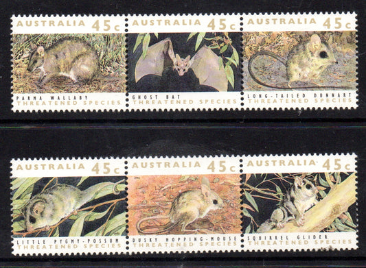 Sg#1312a Scott#1235 Threatened Species Set 6