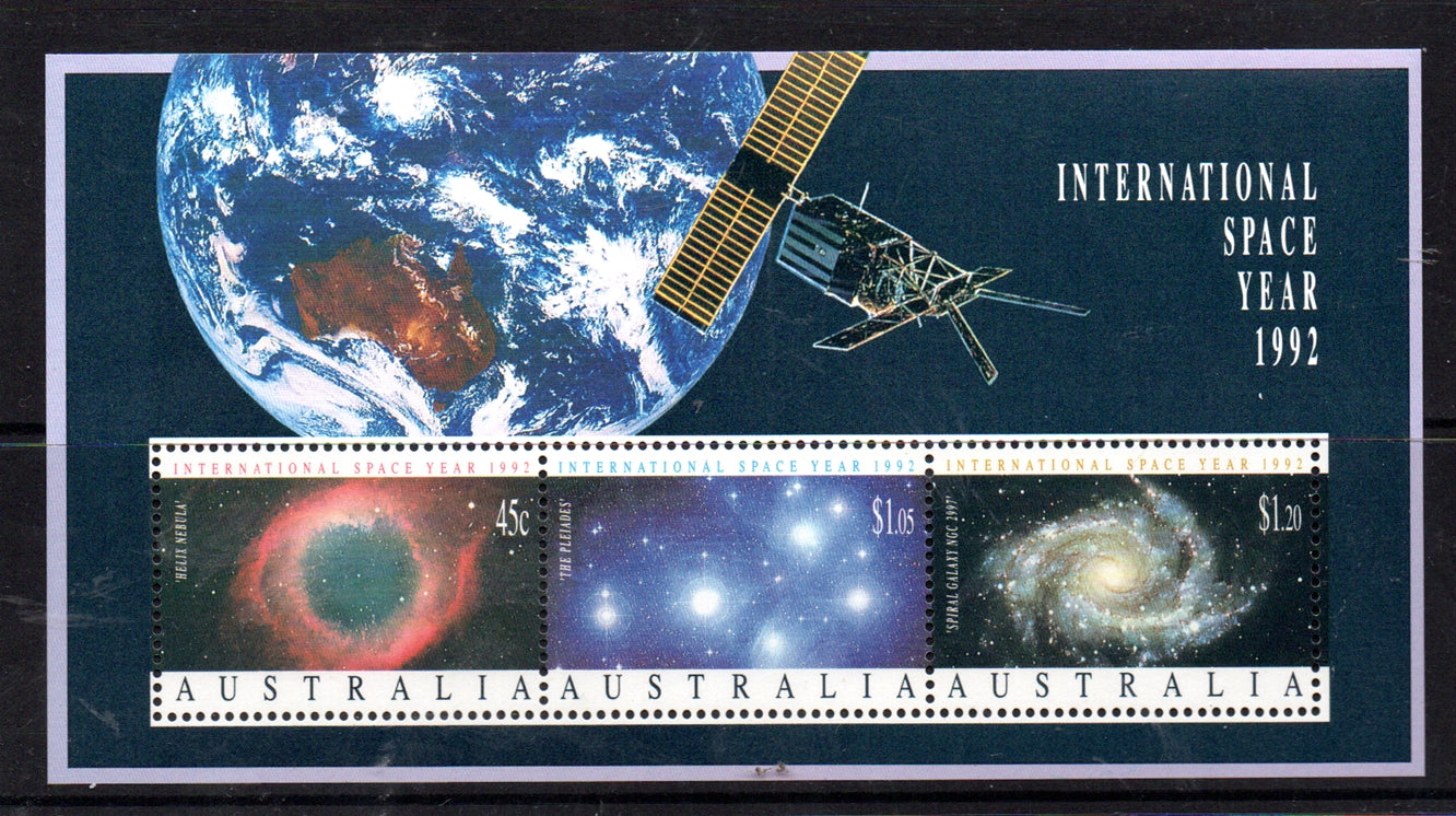 Sg#1346Ms Scott#1260a  Int.Space Year M/Sheet