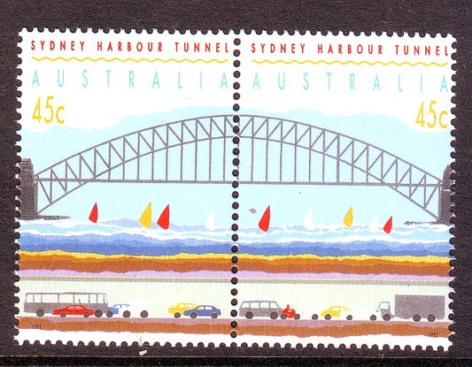 Sg#1375b Scott#1296c Sydney Harbour Tunnel