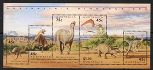 Sg#1429Ms Scott#1347a Dinosaurs M/Sheet